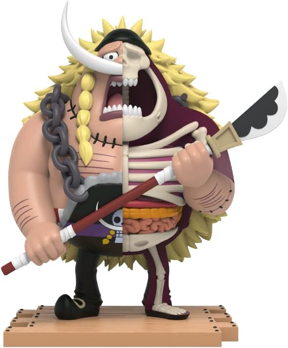 Mighty Jaxx Freeny's Hidden Dissectibles One Piece (Warlords Edition) | Sealed Tray of 6 - Contains No Duplicates | Blind Box Collectible Figurines