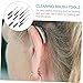 FRCOLOR 10pcs Hearing Amplifier Cleaning Rods Multi-Functional Ear Cleaner Tool for Cerumen Removal and Vent Maintenance Portable and Easy to Use Cleaning Accessories