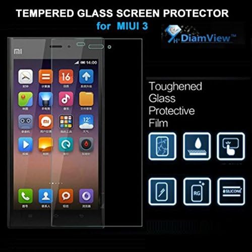 Diamview Tempered Glass Film for Miui 3 9h 0.3mm