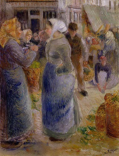 Peinture à l'huile Camille Pissarro le charme de la campagne chez vous