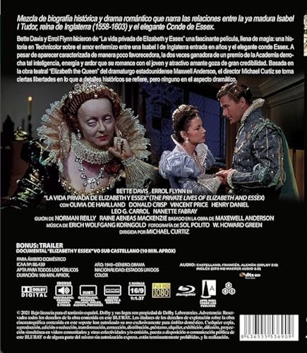 Günstling einer Königin (1939) Blu Ray mit deutschem Ton - Mehr Infos/Bestellen