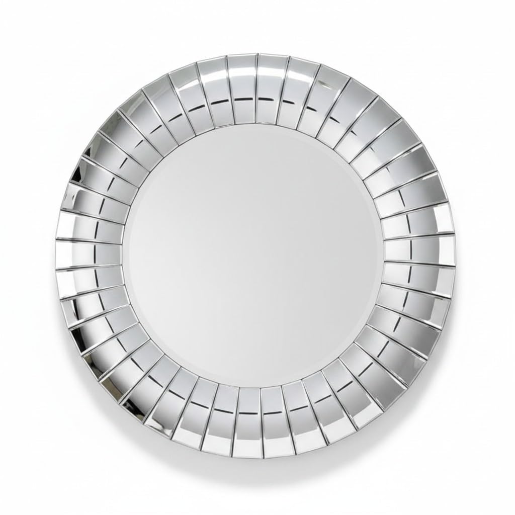 Okrągłe lustro ścienne 89 cm