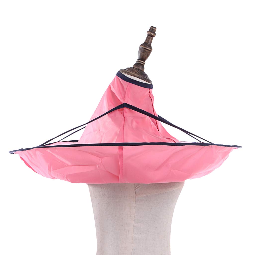 Juego de 10 capas de corte de pelo profesional, color rosa