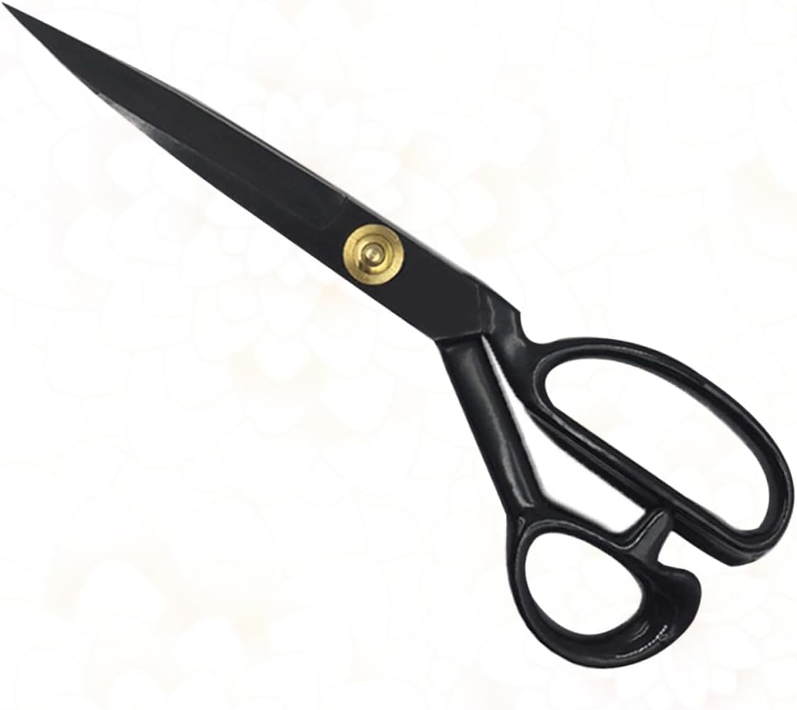 Professional Tailor Scissors 9 Inches Heavy Duty Metal Dressmaking Shears for Fabric Cutting Sewing Accessories for Home and Craft Use