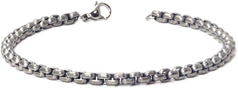 Titanium 4MM Box Link Bracelet