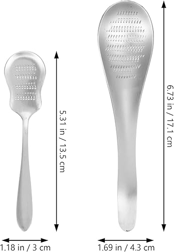 Miniatura 4 de Hemoton Picadora de ajo, nuevo rallador de ajo de acero inoxidable, agitador de acero inoxidable, herramienta de puré de patatas