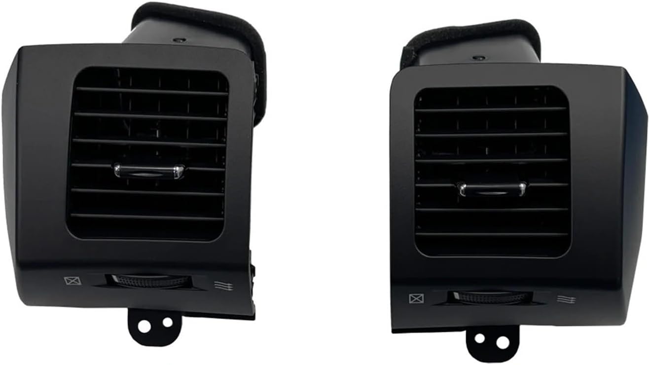 Air Outlet Air Vent Outlet Fit for Toyota Land Cruiser Prado 120 Fit for Lexus GX470 2003-2009 A/C Plate Air Conditioning Conditioner Grille Grill Attractive and Durable(Black)