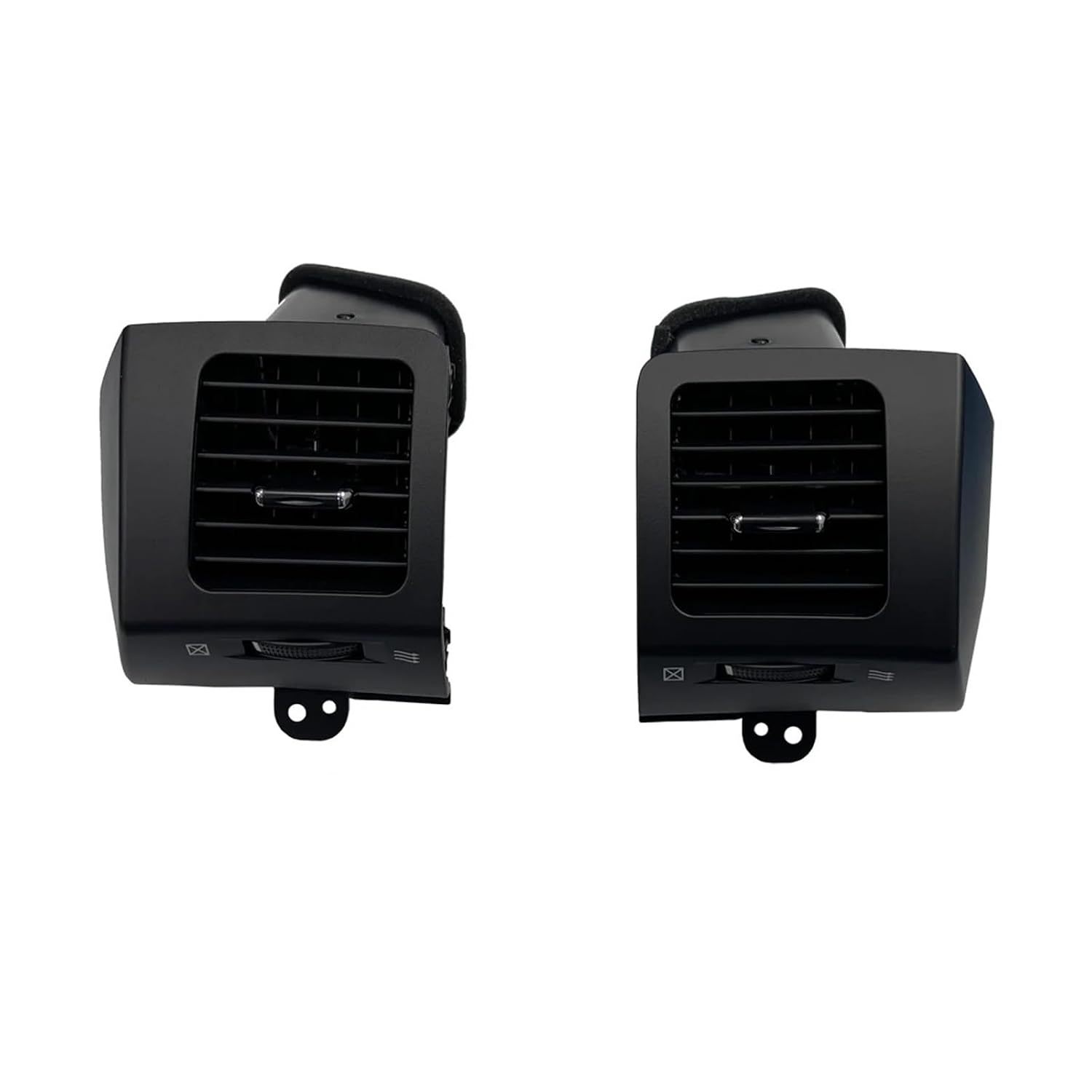 Air Vent Outlet,Compatible with Toyota Land Cruiser Prado 120 Lexus GX470 2003-2009 A/C Plate Air Conditioning Conditioner Grille(Brown)
