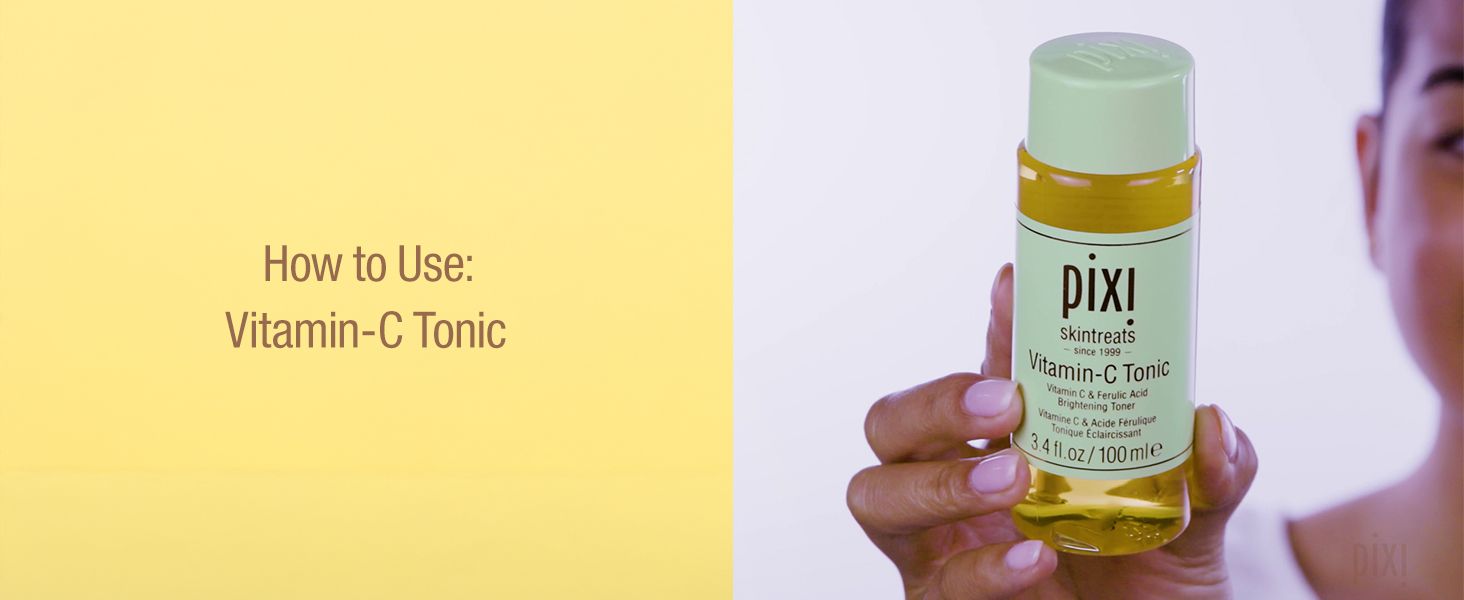 Amazon.com: Pixi Vitamin-C Tonic to-Go, Brightening & Toning, Containing  Vitamin-C & Probiotics, Boosting Skin Luminosity, Alcohol-Free Daily  Balancing Toner Pads On The Go, 60 Pads : Beauty & Personal Care