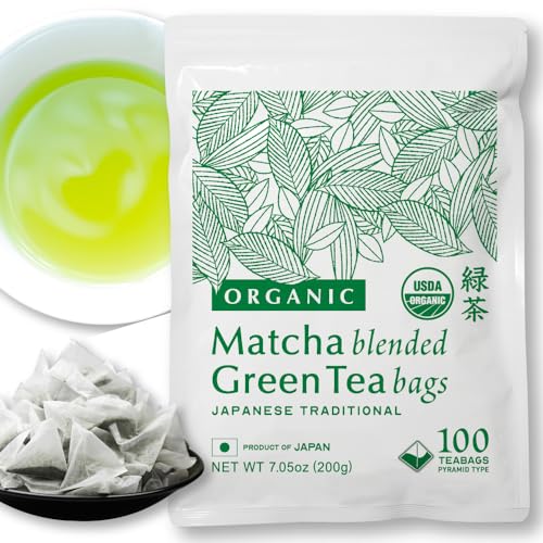 NAKANE Organic Matcha Blended Tea Bags