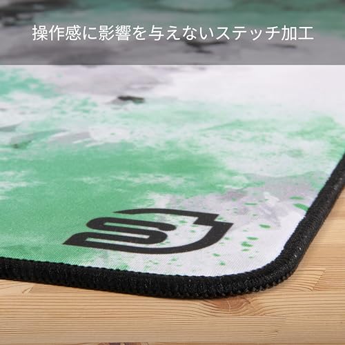 STORIA マウスパッド Pride Shade XL ゲーミングマウスパッド XLサイズ 布製 42×49㎝ esports バランスコントロール 中摩擦 SMP23PRIXL02