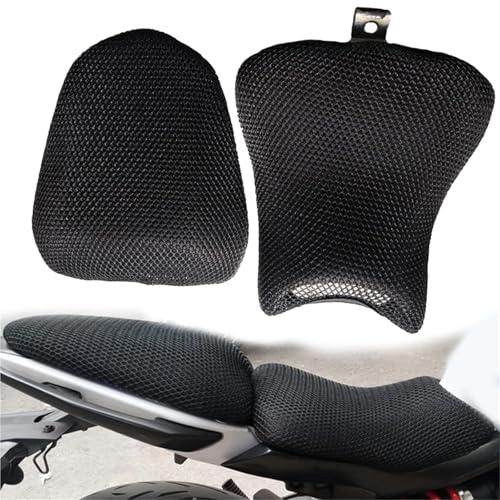 Housse de siège moto en maille pour éviter la surchauffe sur Kawasaki Ninja 650