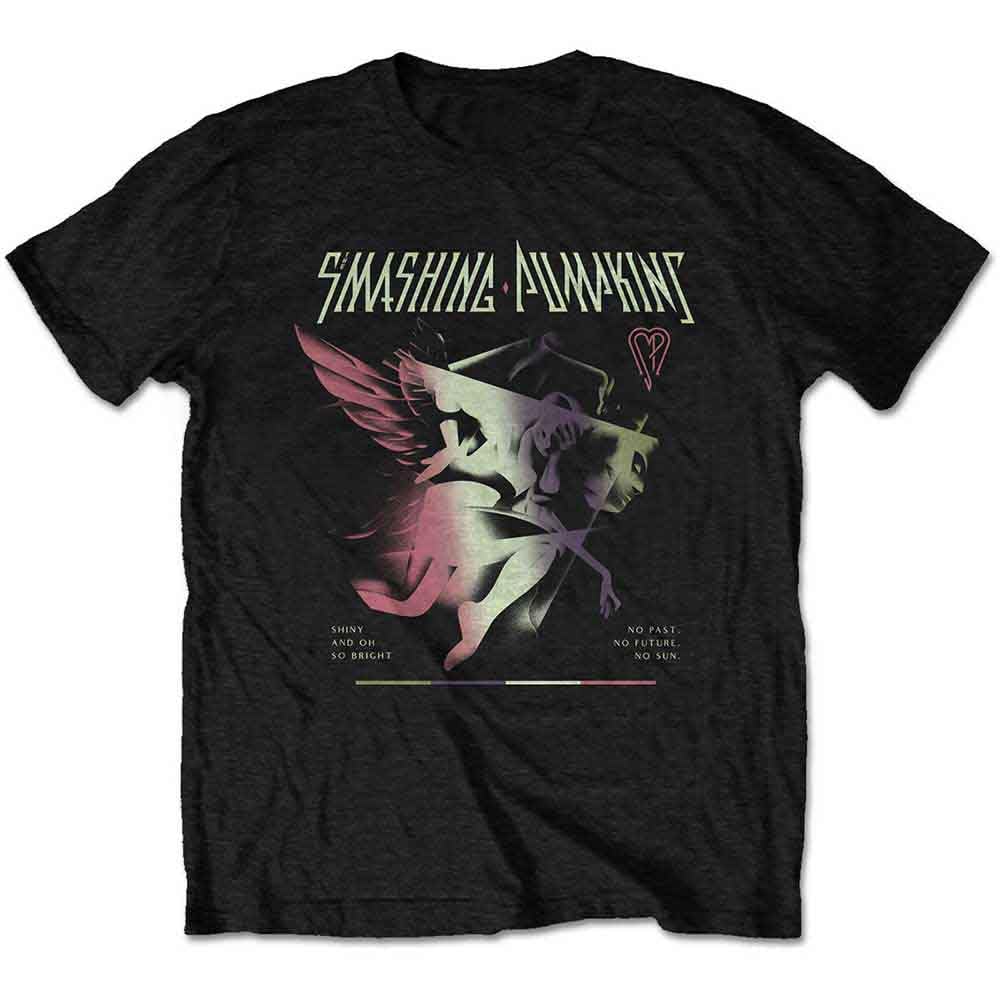 The Smashing Pumpkins Shiny Official Tee T-Shirt Mens Unisex (Large) Black