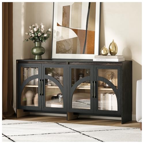 Jiansu furni Sideboard Buffet Cabinet with Storage