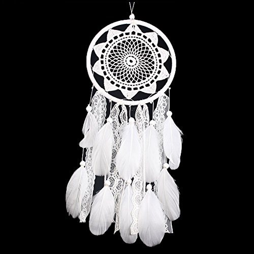 Traumfänger Handgemachtes Spitze Feder Korn Hängendes Dekoration Verzierung Geschenk Cover