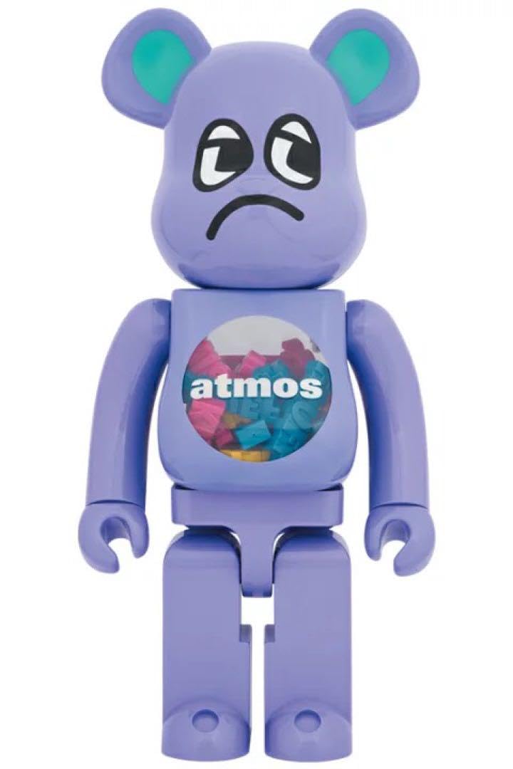 Amazon.co.jp: ベアブリック BERBRICK atmos BADMOOD 1000％ : おもちゃ