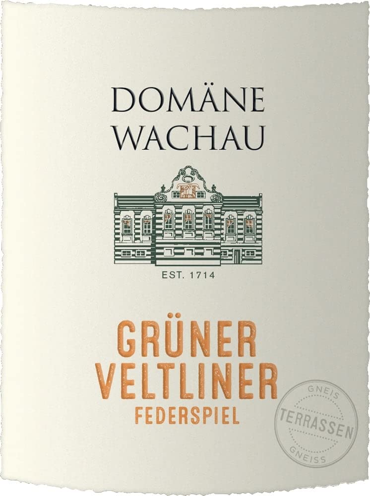 Grüner Veltliner Federspiel Terrassen von Domäne Wachau - Weißwein 6 x 0,75l VINELLO - 6er - Weinpaket inkl. kostenlosem VINELLO.weinausgießer