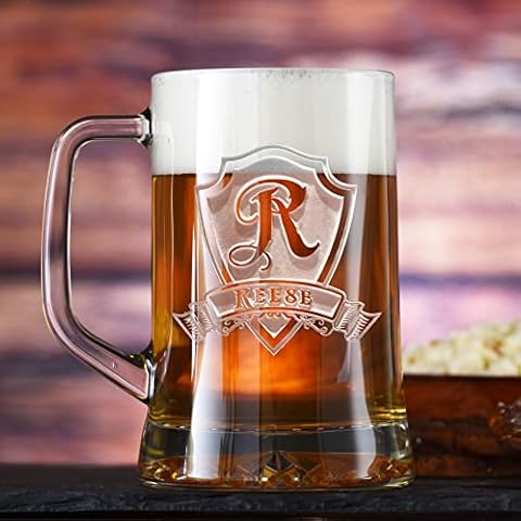 Personalized Custom Engraved Beer Mug Gift For Him, Men Cover
