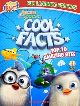 DVD Archie and Zooey's Cool Facts: Top 10 Amazing Sites Book