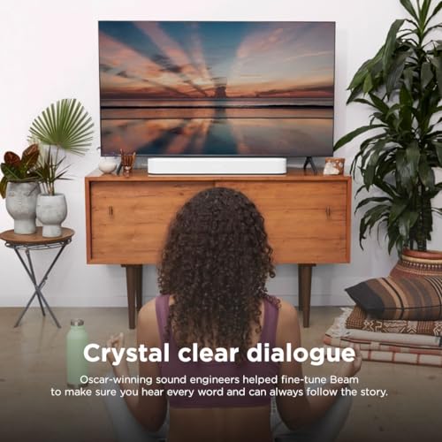 Sonos Beam 2 Wireless Soundbar (White) 4 51SpzZsoZCL