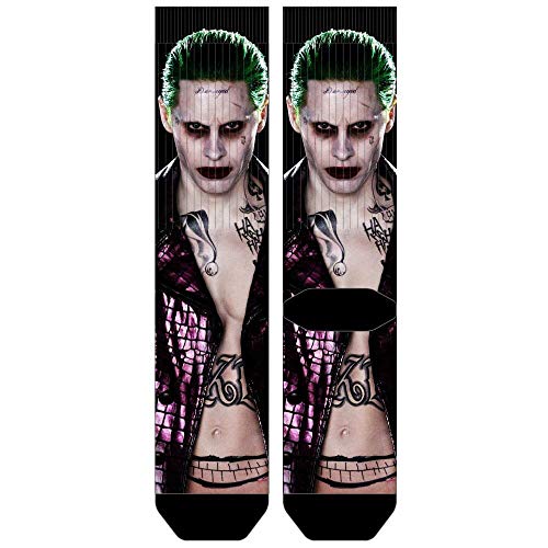 DC Comics Suicide Squad The Joker Premium Sublimated Crew Socks