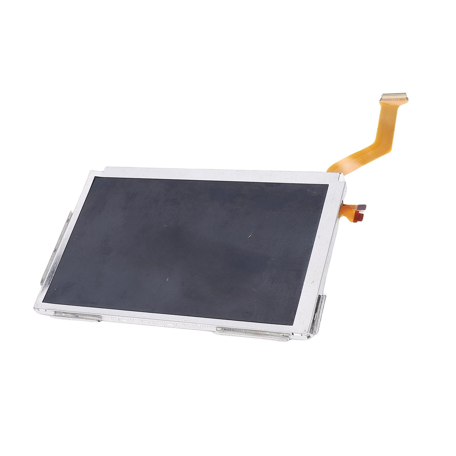 MENDUNER Wymiana Górnego Górnego Ekranu LCD dla Nowego 3DS XL LL 2015, Szklany Ekran LCD z Kablami Taśmowymi, dla Nowej Konsoli do Gier 3DS XL