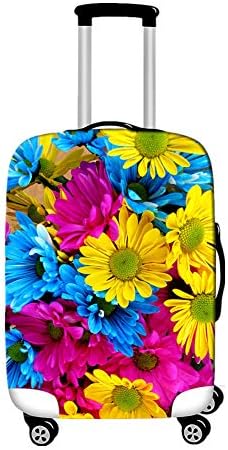 Housse De Valise Protection Taille, Morbuy Imprimé En Tissu Unique Home Elastique Coffre Valise Valise Coque Luggage Cover Étui Avec Fermeture