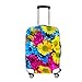 Produktbild Morbuy Elastisch Kofferhülle Kofferschutzhülle Anti-Kratzer Staubdicht Kofferüberzug Luggage Protector Cover Kofferbezug Reisekofferabdeckung (Chrysantheme,M)