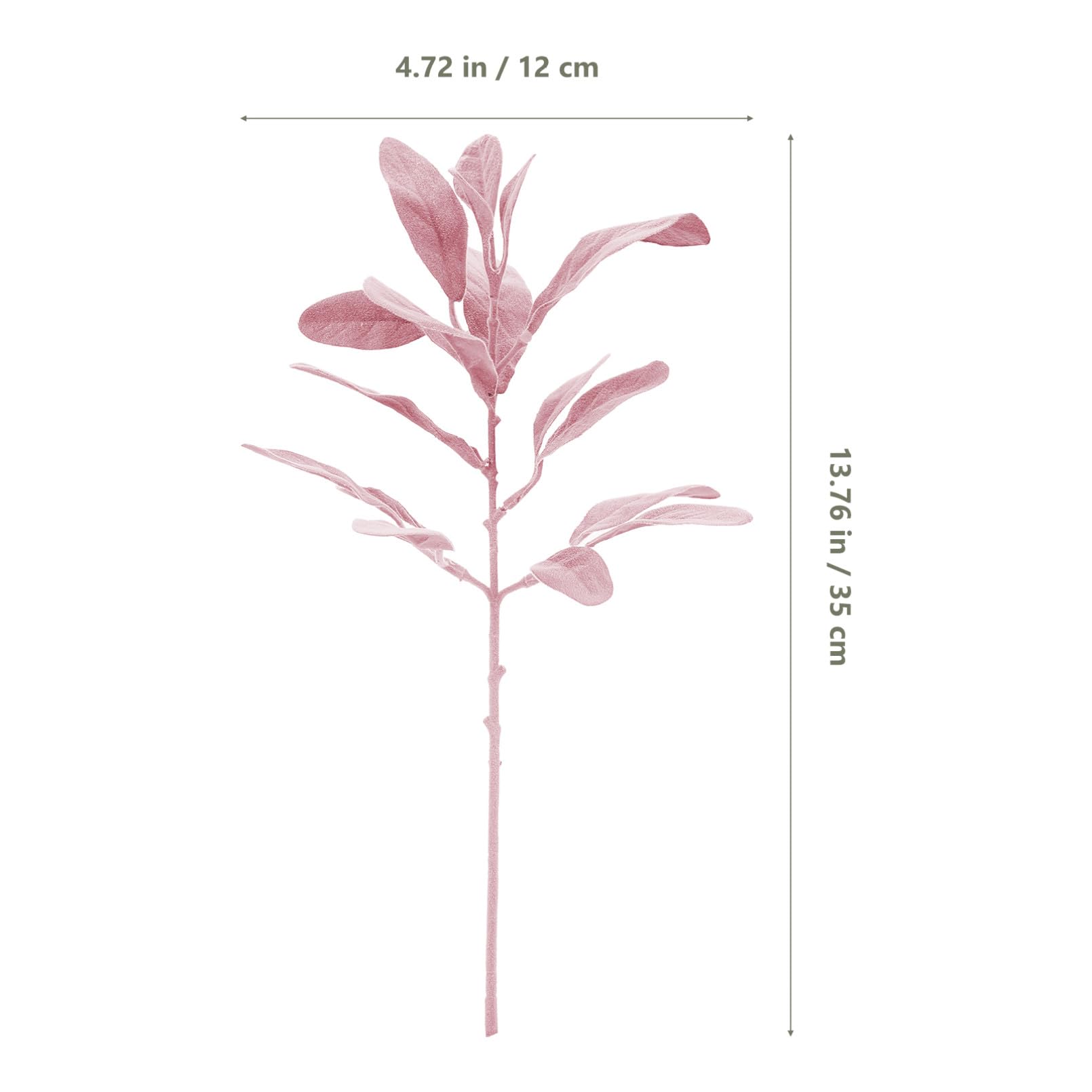 MAGICLULU 3 Set Di Foglie Di Simulazione Realistiche Che Si Affollano Ornamento Vegetale Artificiale Per La Decorazione Della Casa 5 Pezzi * 3