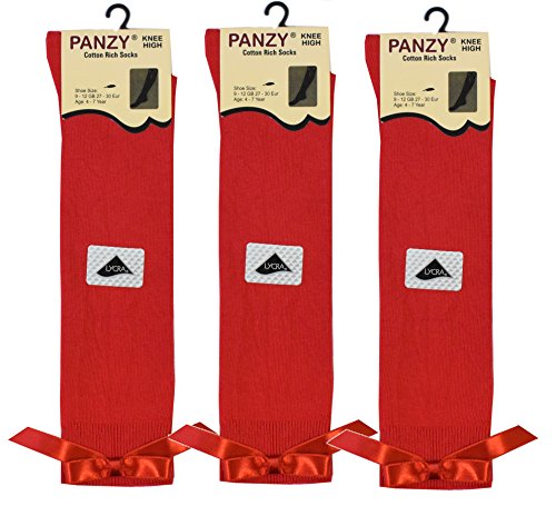 Panzy® - Calzettoni - ragazza Red 4-7 anni