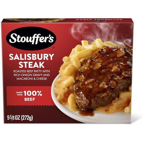 Stouffer's Salisbury Steak, Single Serve, Frozen Salisbury Steak, Single Frozen...