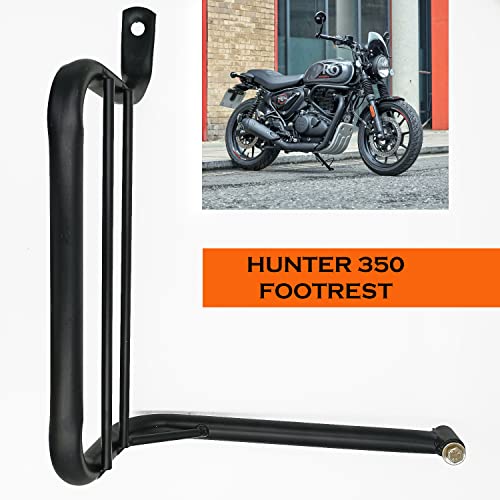 Image of HEAVY METAL LADY FOOTREST FOR ROYAL ENFIELD HUNTER 350 (Black Duplex Coating)