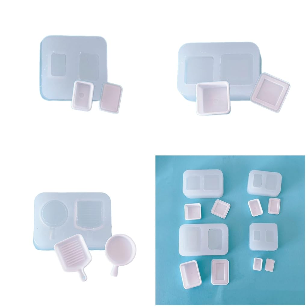 Siliconen mallen voor hars ambachten, vlinderdas siliconen mal keuken doe -het-zelf taart bakken decoratie fudge dessert koekjes bakken accessoires gereedschap fondant chocolade schimmel 8,9 x 8,9 x 1