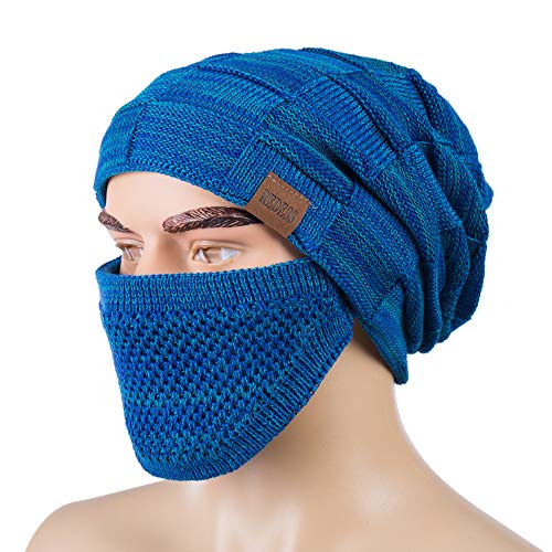 Image of REDESS Beanie Hat for Men and Women Winter Warm Hats Knit Slouchy Thick Skull Cap Acrylic Wool