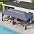 LAUSAINT HOME Outdoor Patio Gazebo 10'x20' with Expansion Bolts, Heavy Duty Party Tent & Shelter with Double Roofs, Mosquito Nettings and Privacy Screens for Backyard, Garden, Lawn, Elegant Navy Blue