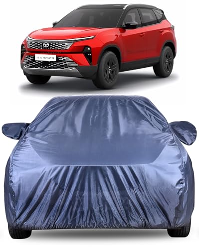 Image of Autofact Premium Car Cover for Harrier | All Weather Water-Resistant Full Body Car Cover | Light-Weight Triple-Stitched Outdoor Shield with UV Protection, Dustproof & Heat-Resistant