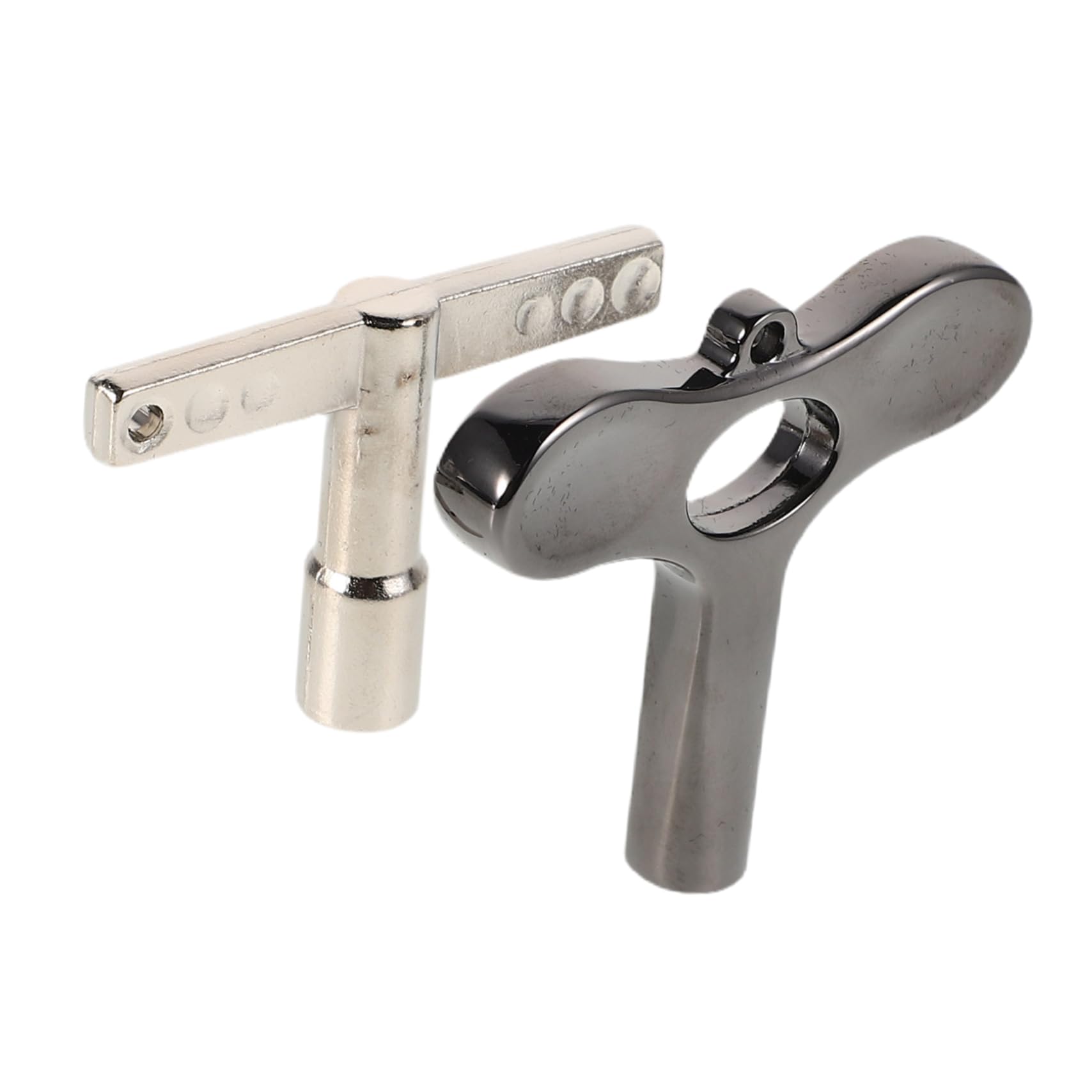 HEMOTON 2Pcs Drum Tuning Key Essential Drum Key Hardware for Snare and Electronic Drums Portable Tuning Tools for Drummers Bright Color T Shape Design