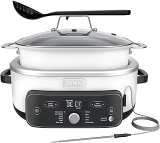 Ninja Foodi PossibleCooker PRO Plus 8.5QT Multi-Cooker with 11-in-1 Smart Cook System, Sear & Sauté, Slow Cook, Steam, Roast, Bake & Keep Warm – Nonstick Pot & Integrated Spoon