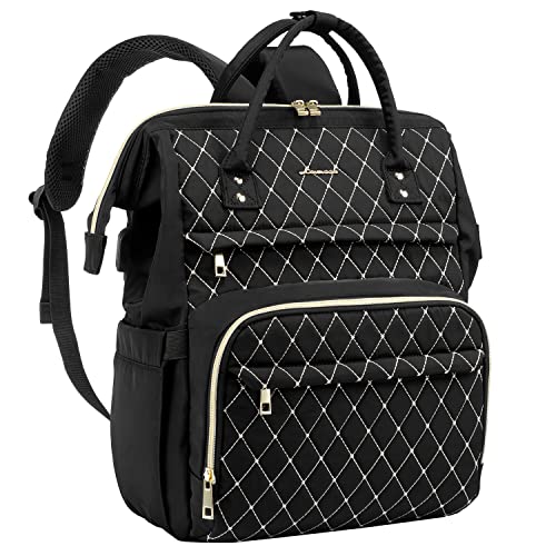 LOVEVOOK Rucksack Damen, Laptop Rucksack Damen 15,6 Zoll, groß Business...