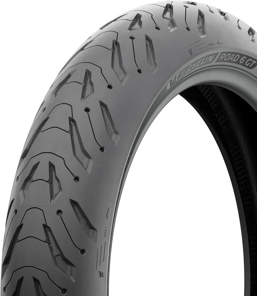 Amazon.com: MICHELIN Road 6 GT Front Tire, black, 120/70ZR17 (58W