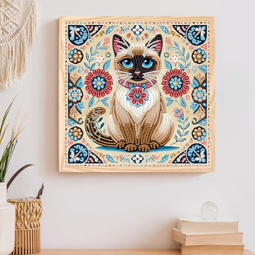 Image of Tontut Diamond Art Painting kit, end to end 5D DIY Special Shape Mosaic Crafts for Beginners and Adults, can be Gifted to Family and Friends, Great for Decorating Home and Office Walls