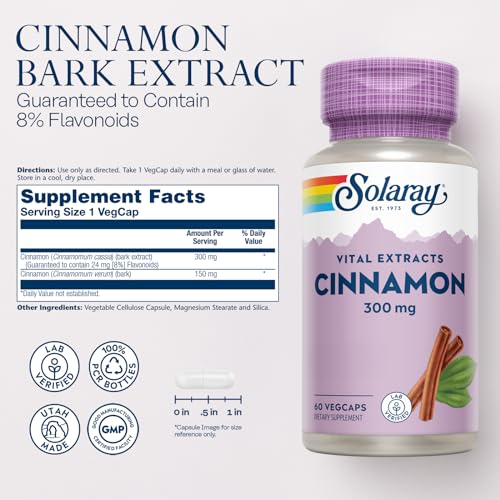 Solaray-Cinnamon-Extract-300mg-Cinnamon-Supplements-for-Digestive-Health-and-Balance-with-Cinnamon-Bark-Extract-Antioxidant-Support-with-24mg-Flavonoids-60-Day-Guarantee-60-Servings-60-VegCaps