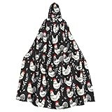 Coupe adulte : Conçue pour les adultes, cette cape à capuche offre un confort optimal et une grande liberté de mouvement, idéale pour une tenue active lors d'événements scolaires, de fêtes ou de festivals.