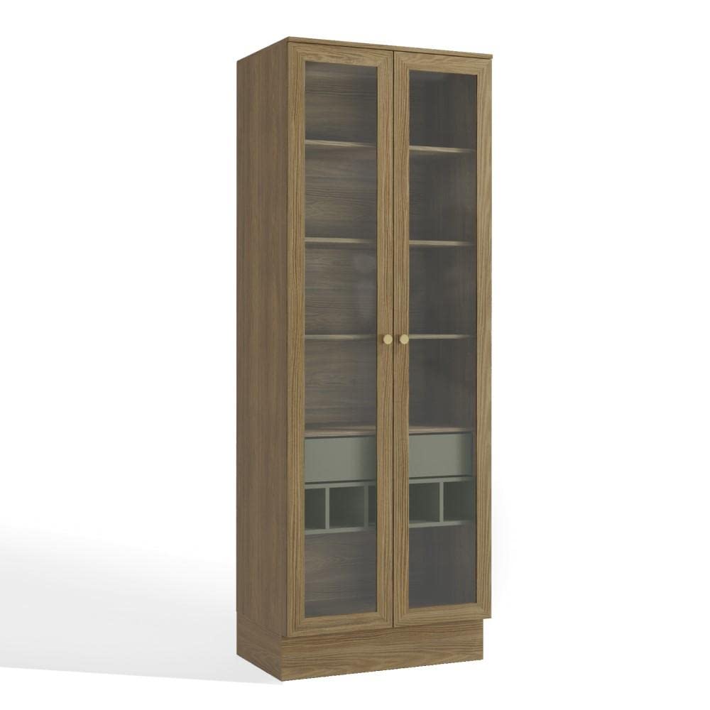 Kappesberg Botanic M628 Display Cabinet with dimensions