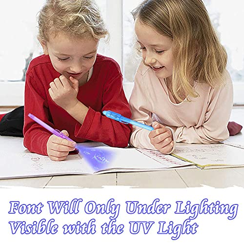 Amteker Mitgebsel Kindergeburtstag Zauberstifte, UV Stift Ostergeschenke Kinder Teenager, Kleine Ostern Geschenke für Kinder, Give Aways Kindergeburtstag Gastgeschenke, Kindergeburtstag Mitgebsel
