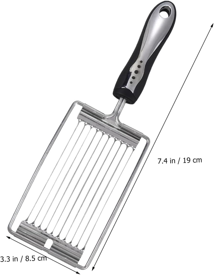 MORPICH Kitchen Tool Cheese Cutting Eggs Home Fruits Ham Daily Handheld Fruit Canned Supplies for Kitchen Multi Meat Multifunctional Knife with Stainless Steel Luncheon Cutter Separator Egg Hard 2
