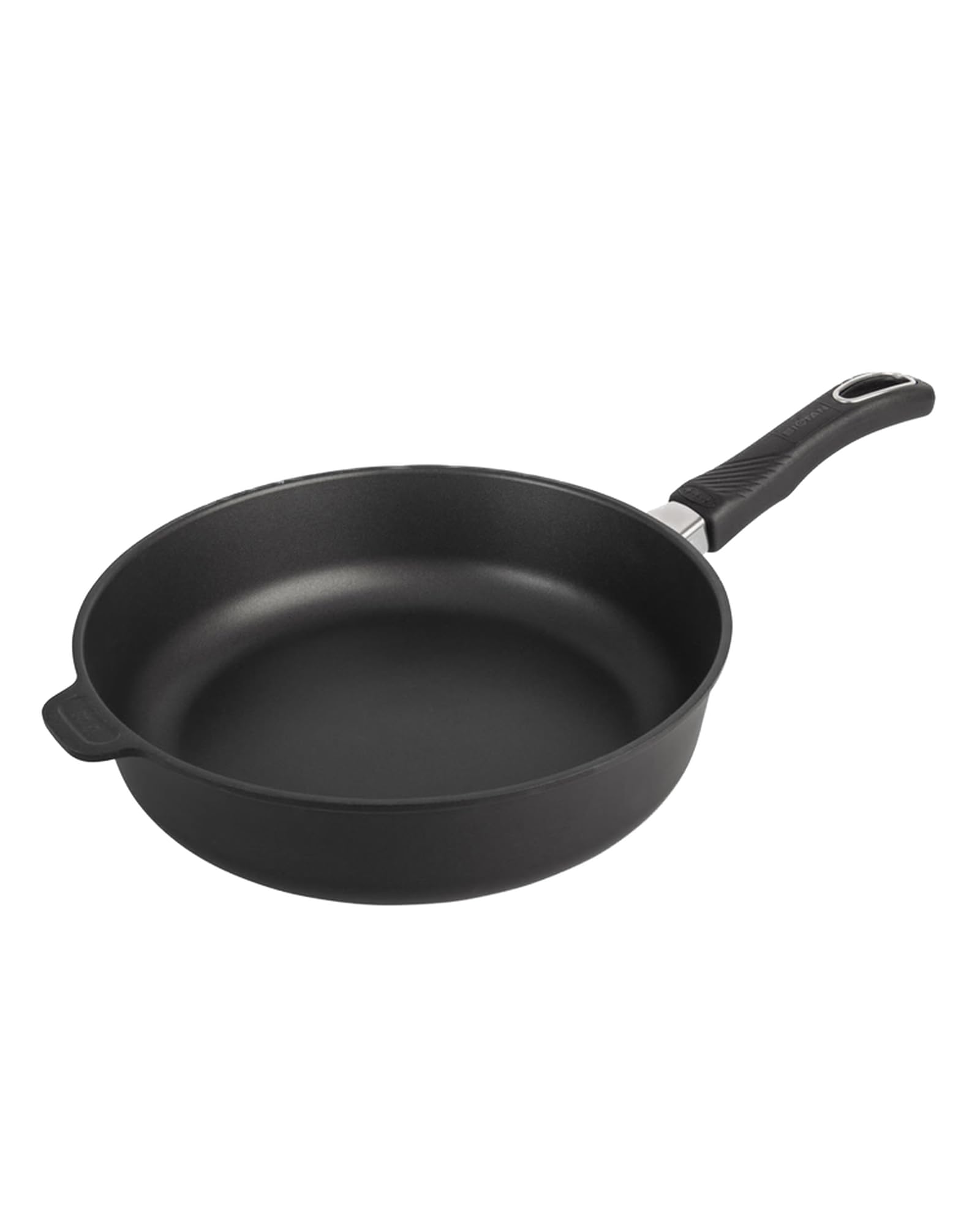 Original Gundel GUSS-BRATPFANNE hoch, Ø 28 cm, Höhe 7,5 cm, BIOTAN-Oberfläche, PFOA-frei, Akku-Therm Boden - fester Stiel