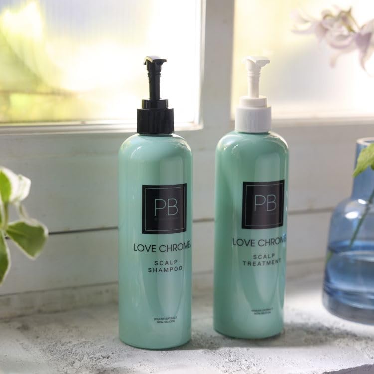 Miniatura 2 de LOVE CHROME Champú P.B SCALP 8.5 fl oz  con nuestro peine
