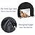 StorMaster 48 Inch Firewood Log Hoop Rack Cover Only Heavy Duty Outdoor Round Ring Loop Wood Storage Holder Cover Circular with Waterproof Zipper Weather-Resistant Black