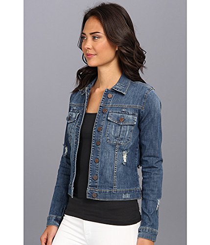 AMELIA DENIM JACKET , EFFACIOUS, SMALL